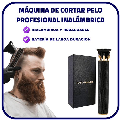 Máquina de cortar pelo profesional inalámbrica